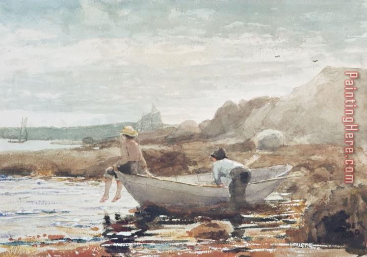 Winslow Homer Boys on the Beach